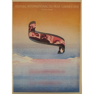 1983 Original French Poster, Festival International du Film Cannes (1978)