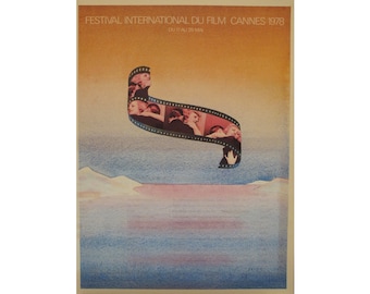 1983 Original French Poster, Festival International du Film Cannes (1978)
