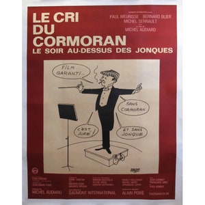 1970s Original French Film Poster - Le Cri du Cormoran