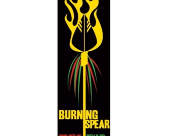 2005 American Concert Poster, Burning Spear (Belly Up)