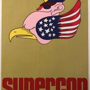 1969 Original Quebec Poster, Supercop
