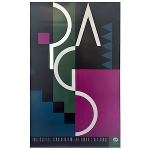 1994 Original Canadian Poster - Professional Accreditation For Graphic Designers