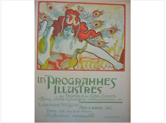 Magazine L'Image 1897 - Art Nouveau - Mucha Grasset Lautrec - Édition Originale Reliée