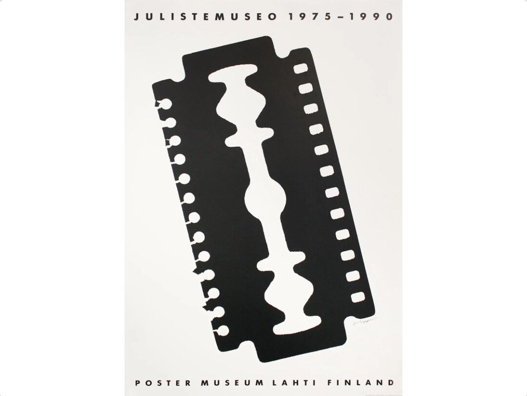 アート・デザイン・音楽 IMAGES OF FINNISH DESIGN 1960-1990 1994 Original Finnish Poster, Julistenmuseo 1975-1990 (the