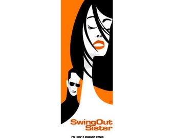 2005 American Concert Poster, Swing Out Sister (Belly Up)