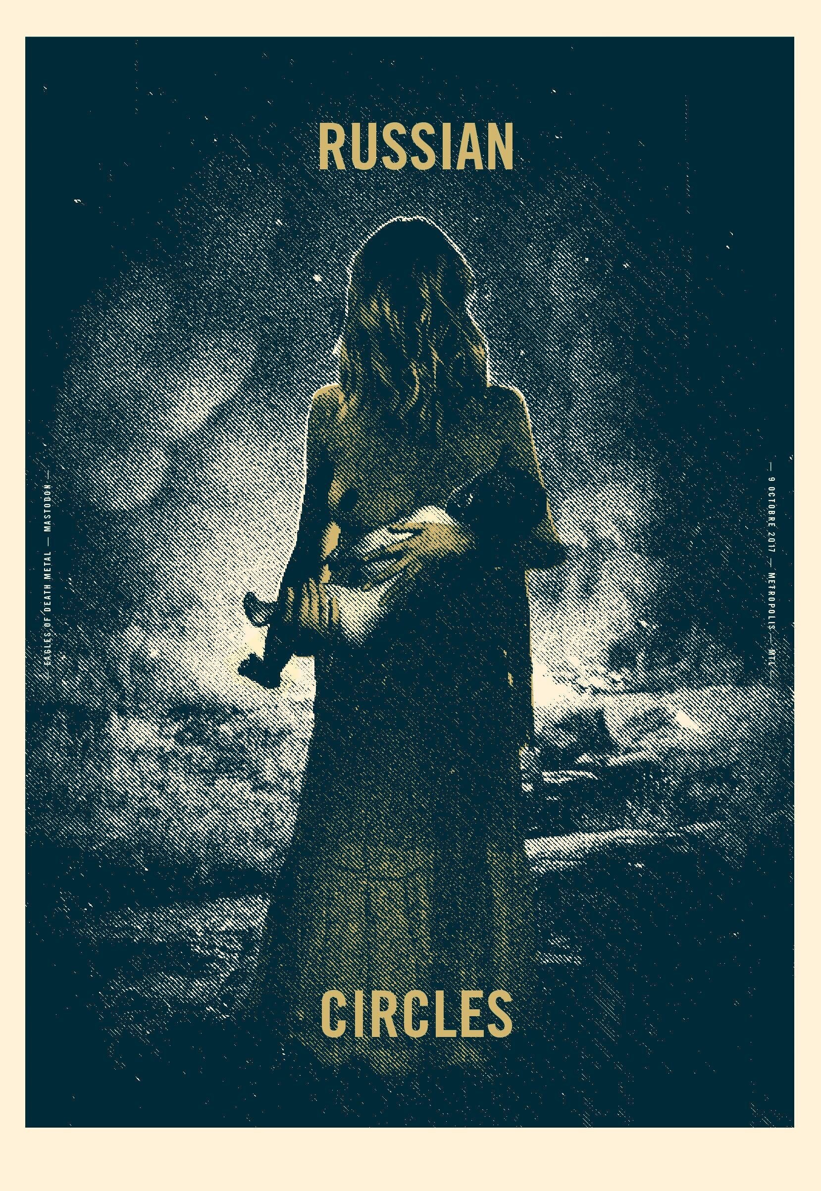 2017 Contemporary Music Poster - Russian Circles - Etsy
