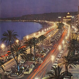 Tableau Huile Sur Toile – Paysage Bord De Mer Côte D’Azur – Années 1930-40 – Plage Personnages