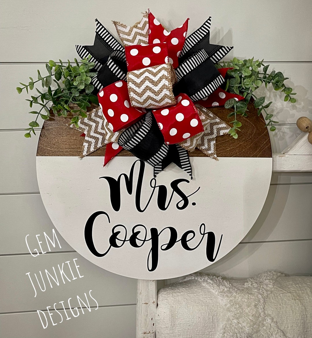 Teacher Door Hanger Office Door Hanger Door Hanger Etsy