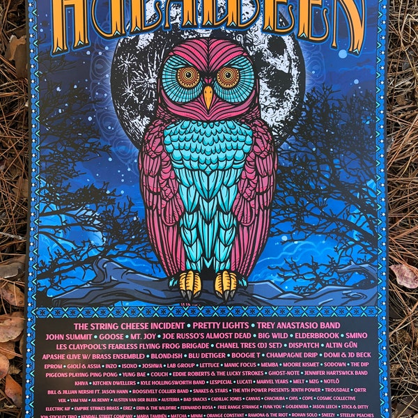 2023 Suwannee Hulaween Poster 18x24