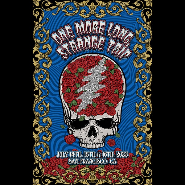 Dead and Co Poster Etsy