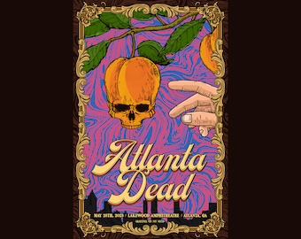 Atlanta Dead and Co | 2023 | Poster