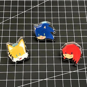 Team Sonic - Acrylic Pin