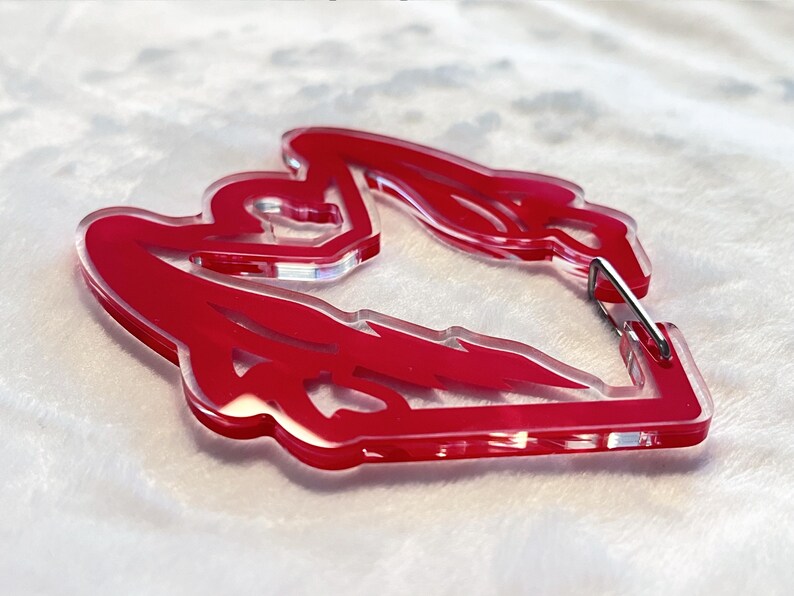 Infinite Carabiner Hook Acryl Keychain Bild 2