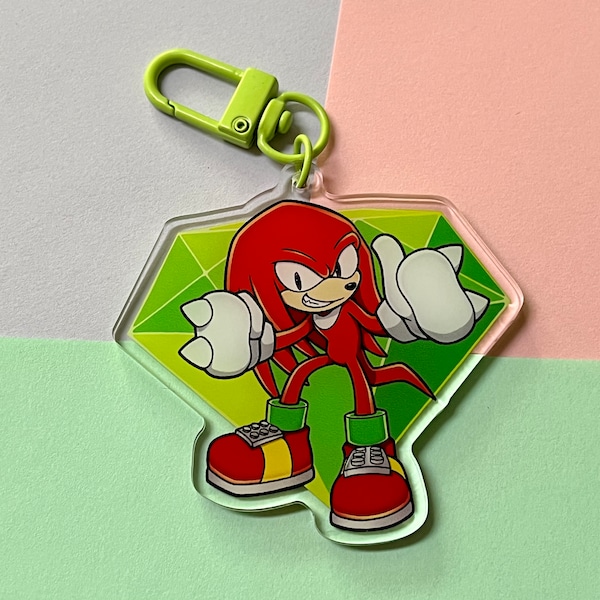 Knuckles the Echidna Acryl Charm