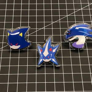 Metal Evolution - Acrylic Pins
