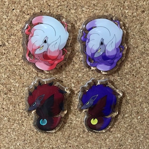 Zoroark Acrylic Pins