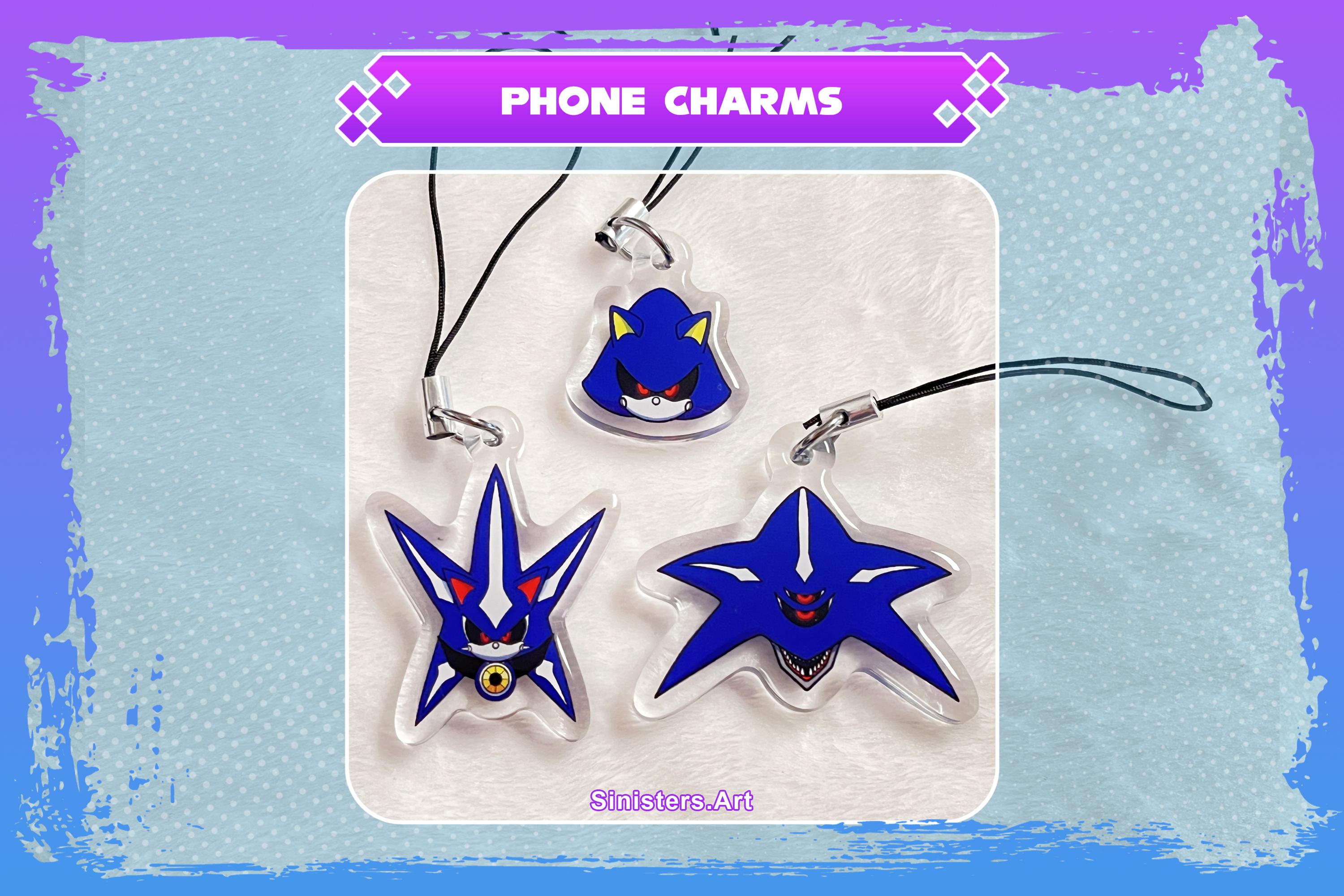 Neo Metal Sonic Keychain Charm - Etsy
