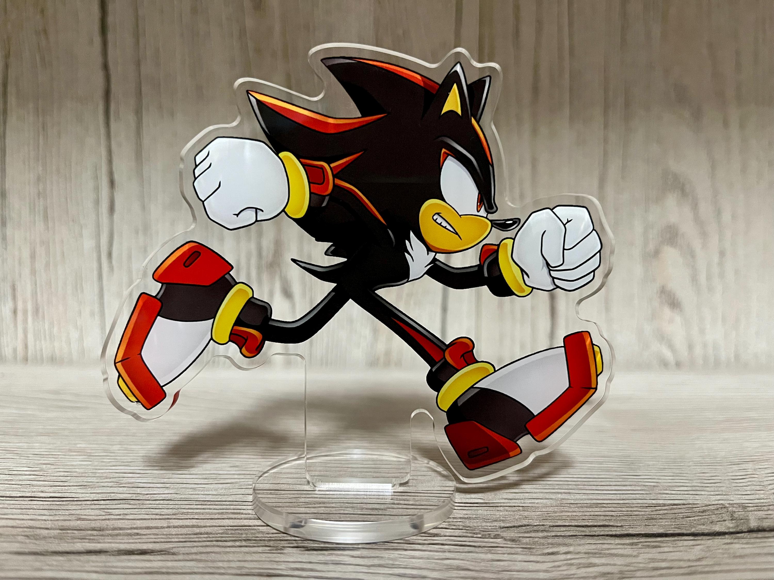 Sonic X Shadow X Metal Sonic Race Acrylic Standee - Etsy