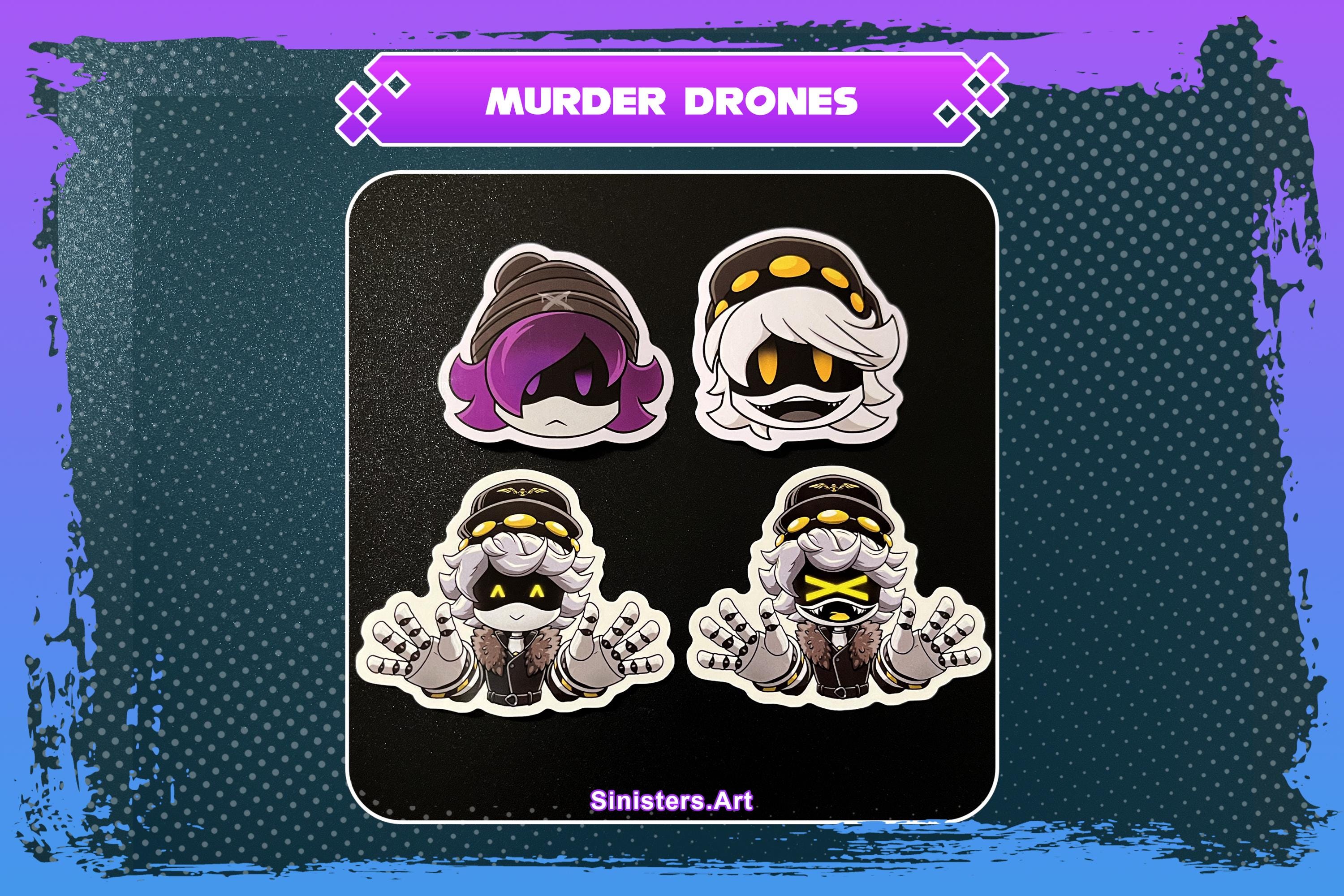 Uzi & N Drones Sticker