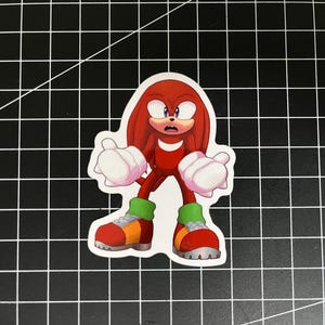 Sonic Eggman Knuckles Movie Sticker Set - Etsy Australia