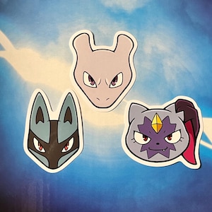 Mewtwo, Sneasler & Lucario Stickers