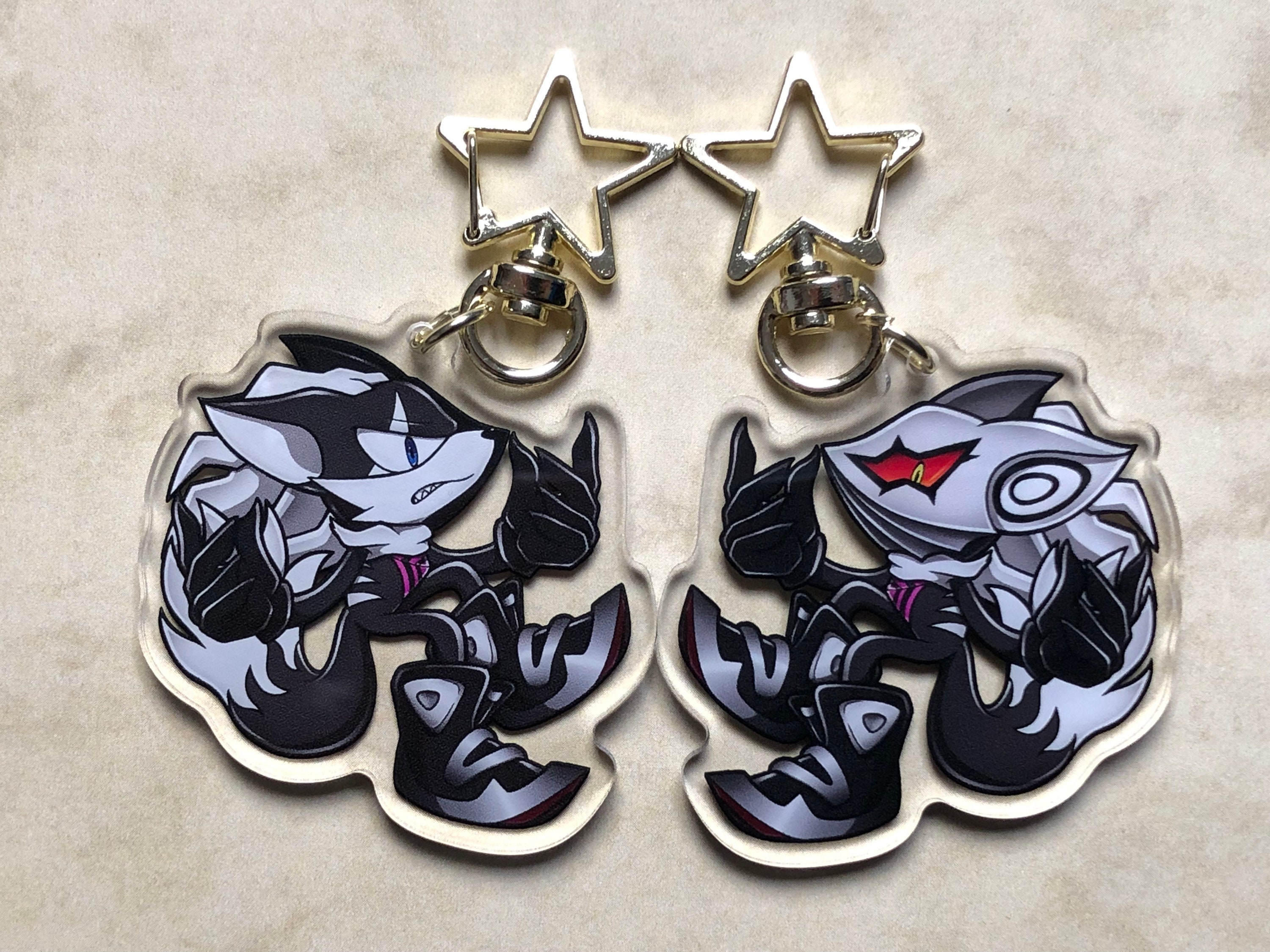 Pingente acrílico Infinite the Jackal