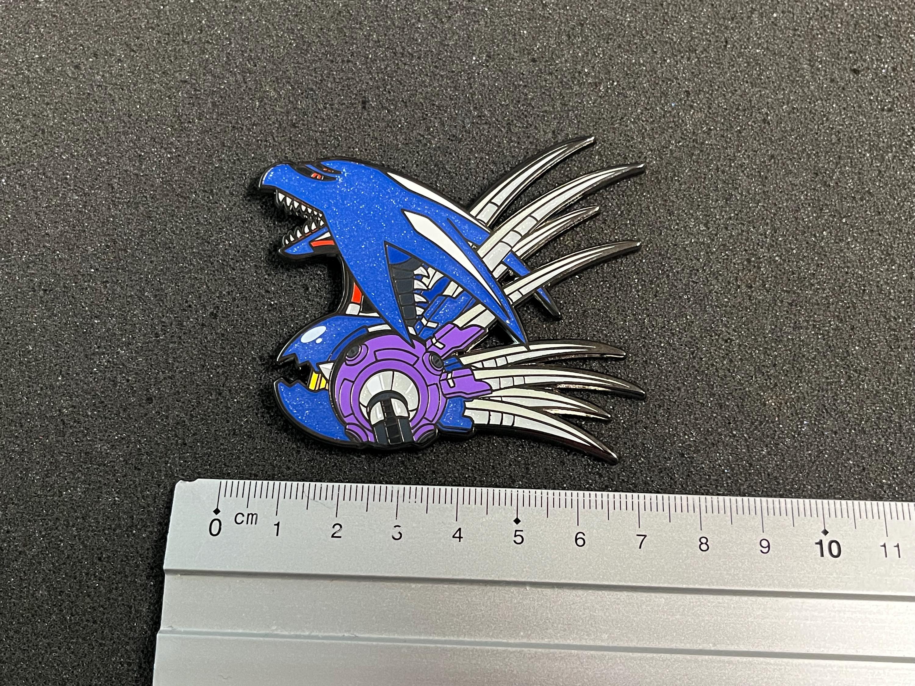 Metal Overlord Enamel Pin - Etsy