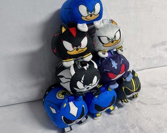 Neo Metal Sonic Mochikororin Plush Potato Keychain Mochi Neo Metal