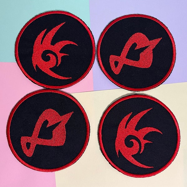 Shadow & Infinite Embroidery Patch