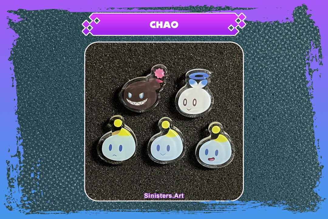 Chao - Acrylic Pins - Etsy