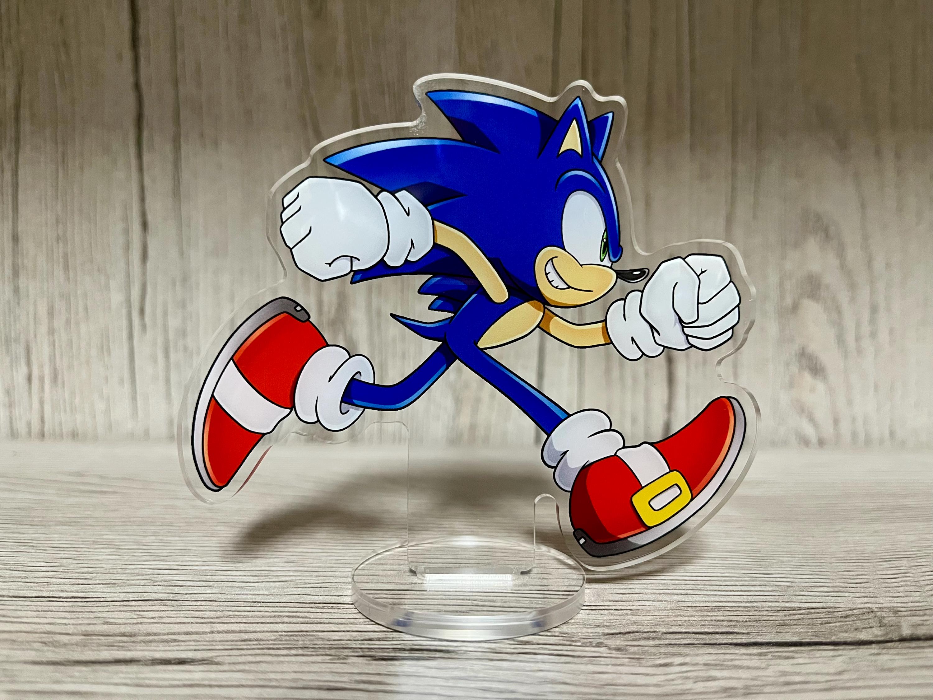 Sonic X Shadow X Metal Sonic Race Acrylic Standee - Etsy