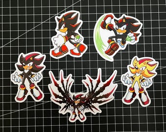 Shadow Fearless Super Doom Wings Stickers