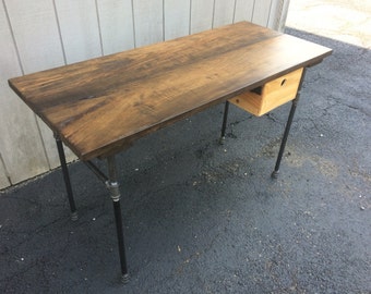 The Elle Desk Reclaimed Wood L Shaped Desk Wood Office 