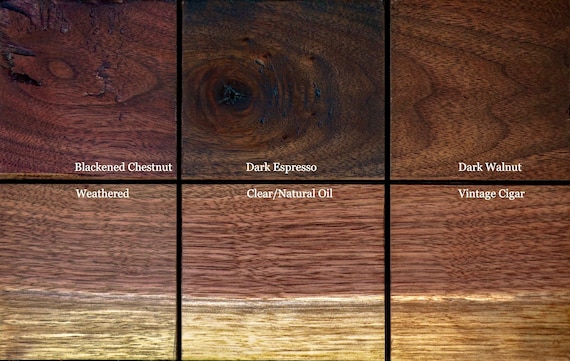 Office Desk Scandinavian Style - Walnut Desk Live Edge