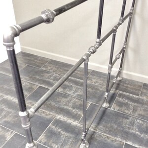 Industrial Pipe Partition Room Divider Cafe Seating Separator ...
