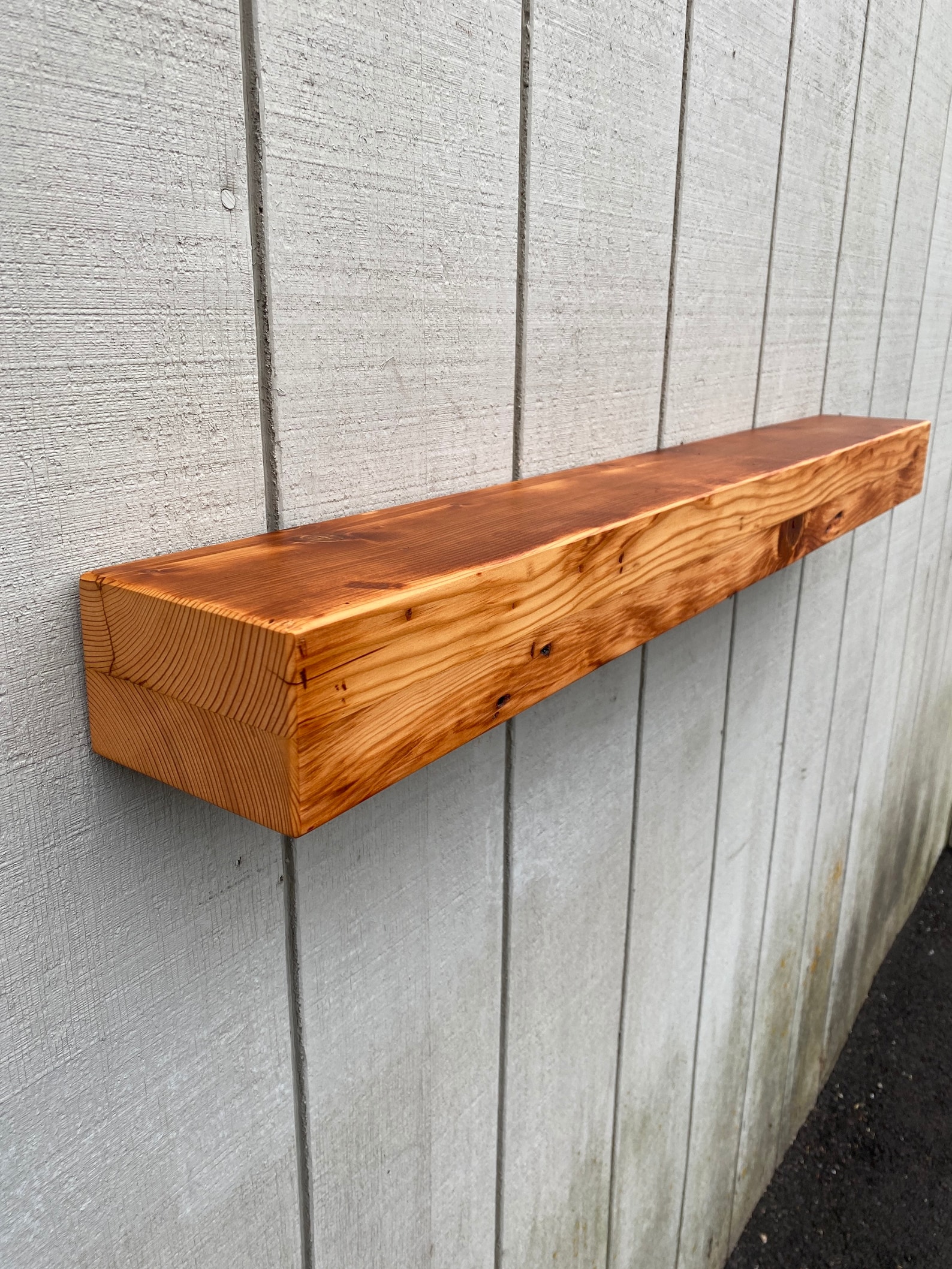 Reclaimed Mantel Shelf Beam Fireplace Mantle Etsy