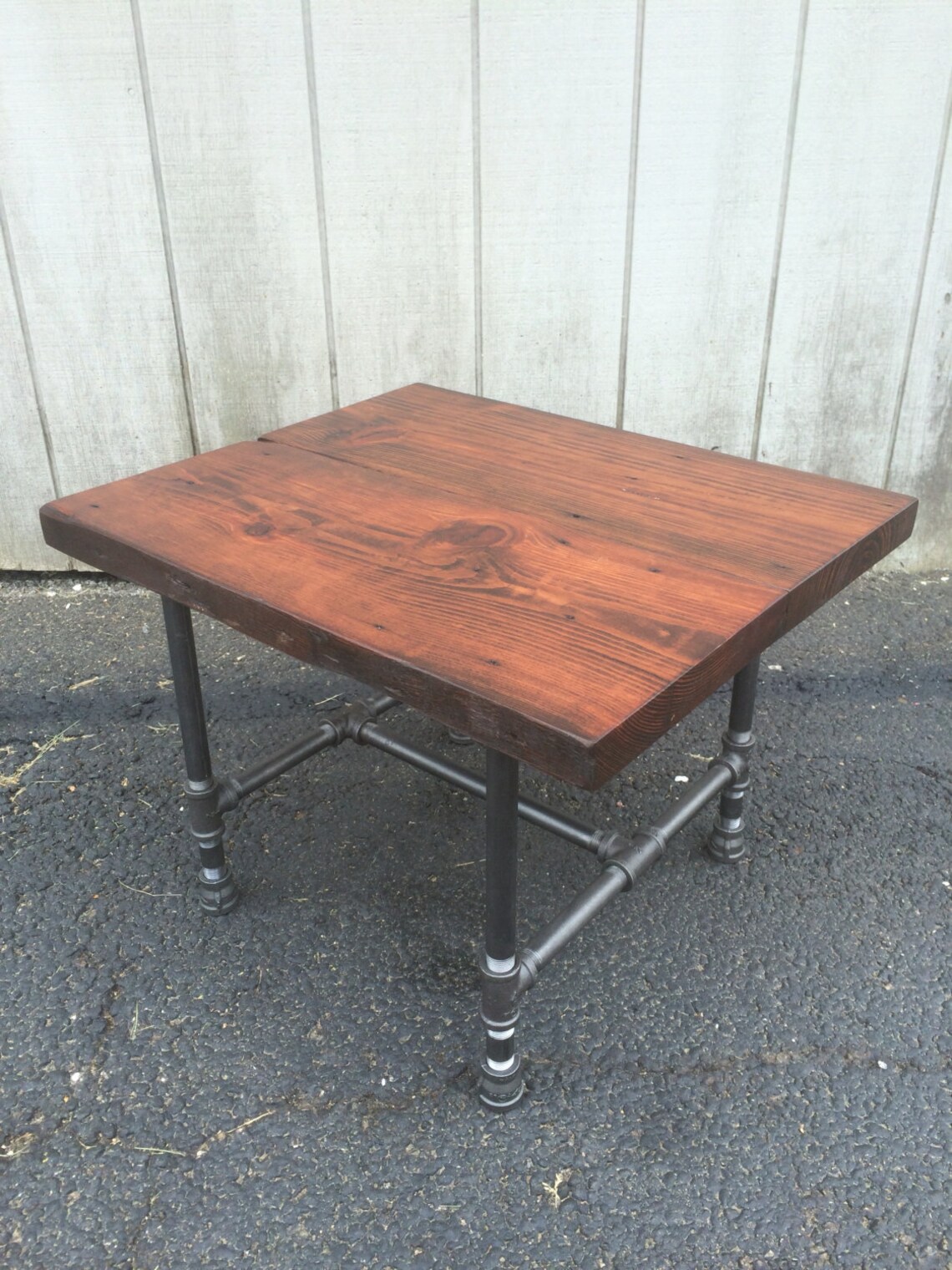 The Perfect Little Side Table Reclaimed Wood Side Table Etsy