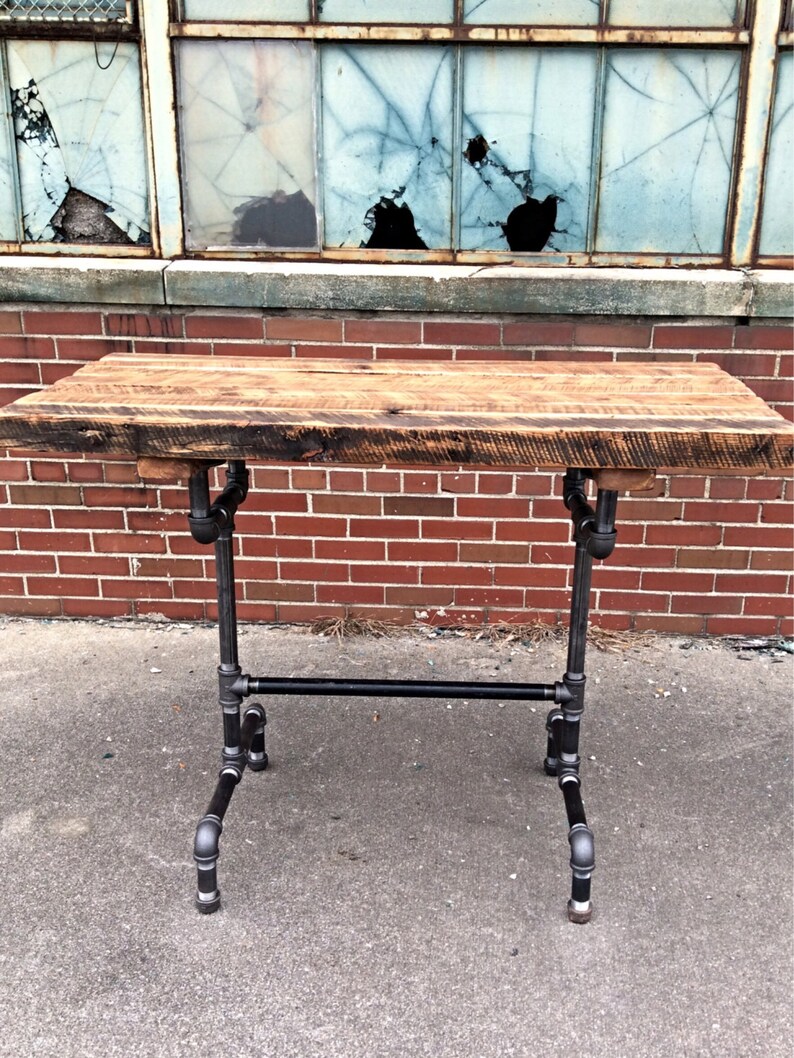 Raise the Bar Outdoor Patio Bar Table Reclaimed Wood Dining Etsy