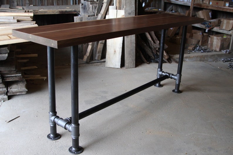 Raise the Bar Outdoor Patio Bar Table Reclaimed Wood Dining Etsy