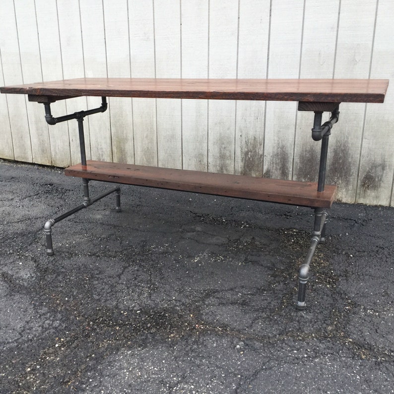 Raise the Bar Outdoor Patio Bar Table Reclaimed Wood Dining Etsy