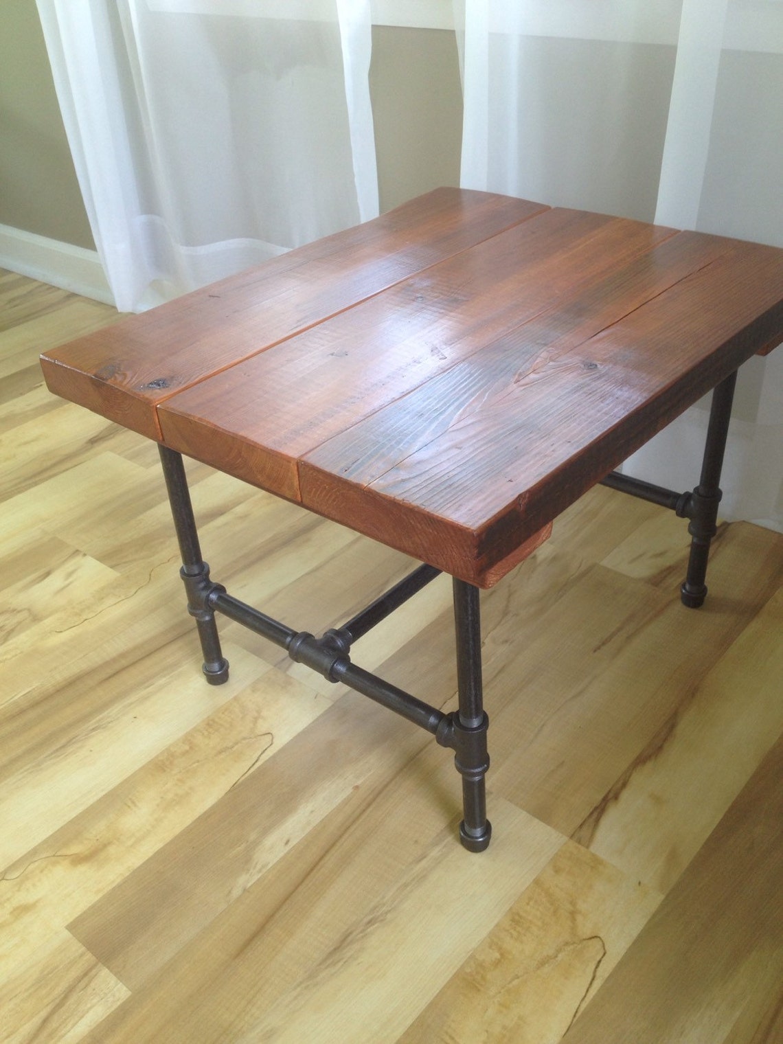 Beside Me Reclaimed Wood Side Table Reclaimed Wood Sofa Table Etsy