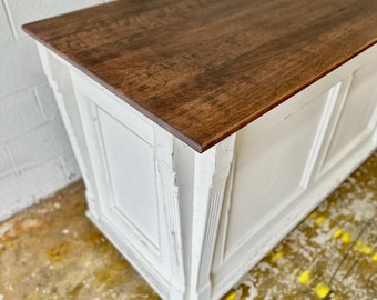 Apothecary Counter POS, English Shop Store Cash Wrap, Custom Design POS