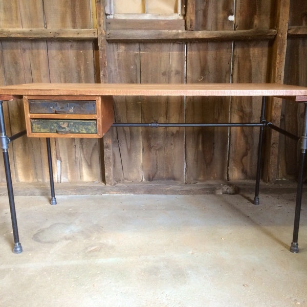 Industrial Standing Desk Etsy