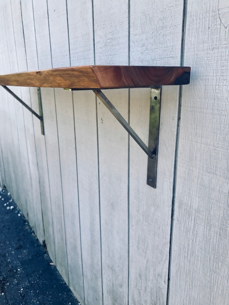 Floating Bookshelf Bracket Angle Iron Available as Handmade Etsy Canada
