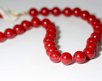 Trifari Cranberry Necklace