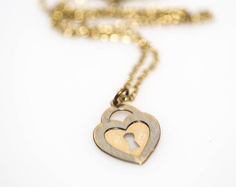 Heart Lock Necklace