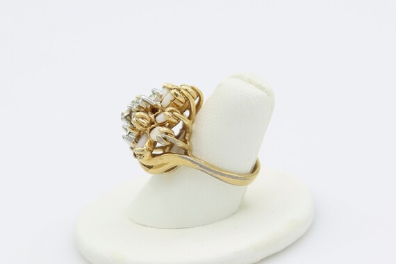 Vintage Sarah Coventry 1978 Romantic Cluster Ring… - image 7