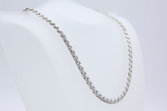 Vintage Sarah Coventry 1977 CAREFREE CHOKER Silve… - image 2