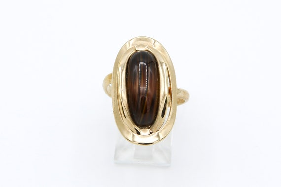 1977 Sarah Coventry PREMIER Ring 1977 Gold Tone A… - image 1