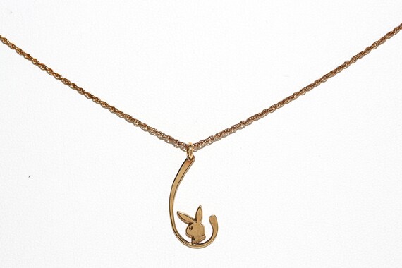 Vintage Playboy Bunny Necklace - image 1